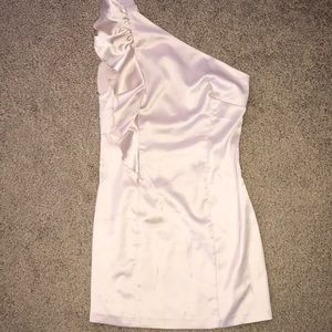One shoulder dress